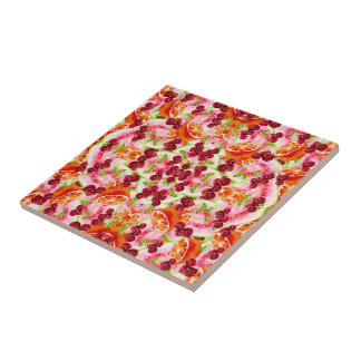 De Cerâmica FRUTA TROPICAL Azulejo cerâmico