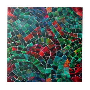 De Cerâmica Gemstone Mosaico - Azulejo Cerâmico