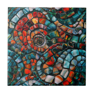 De Cerâmica Gemstone Mosaico - Azulejo Cerâmico