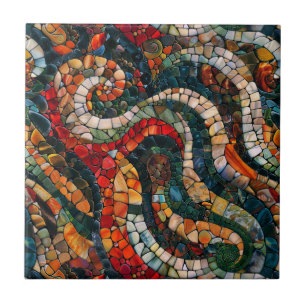De Cerâmica Gemstone Mosaico - Azulejo Cerâmico