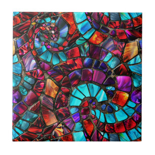 De Cerâmica Gemstone Mosaico - Azulejo Cerâmico