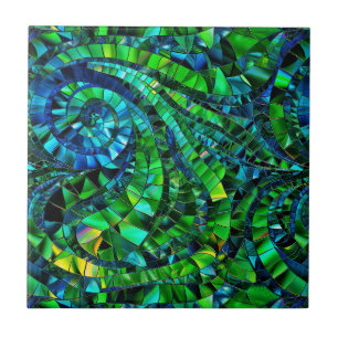 De Cerâmica Gemstone Mosaico - Azulejo Cerâmico