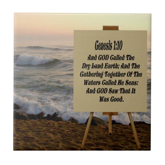 DE CERÂMICA  GÉNESE - AZULEJO (Frente)