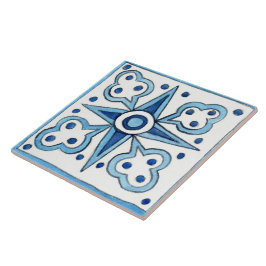De Cerâmica Grande azulejo cerâmico ao estilo siciliano "Trapa