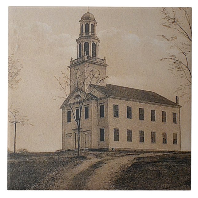 De Cerâmica Grande Azulejo da Igreja Congregacional (Frente)