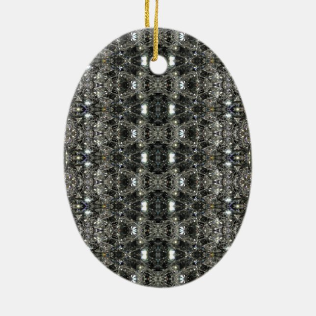 De Cerâmica HAMbWG - Ornamento Oval - Ouros (Verso)