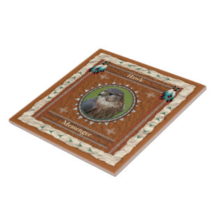 De Cerâmica Hawk - Messenger - Azulejo cerâmico