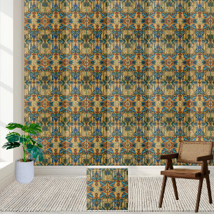 De Cerâmica Hieroglifos Egípcios e Azulejo Lotus