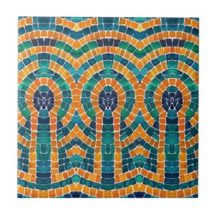 De Cerâmica ICONS Dourado MOSAIC 4.25x4.25 Azulejo cerâmico