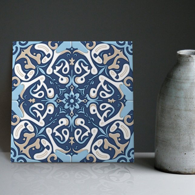 De Cerâmica Indigo Azulejo Blue Lisboa Decoração C (Criador carregado)