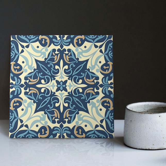 De Cerâmica Indigo Azulejo Blue Lisboa Decoração C (Criador carregado)