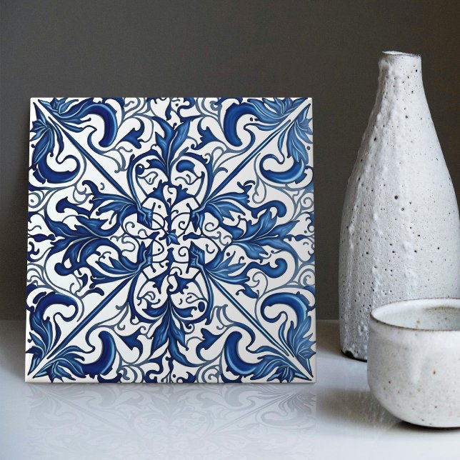 De Cerâmica Indigo Azulejo Blue Lisboa Decoração C (Criador carregado)