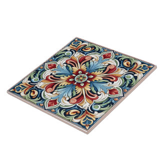 De Cerâmica Intrair Azulejo Floral