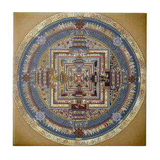 De Cerâmica Kalachakra Mandala Azulejo