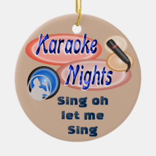 De Cerâmica Karaoke - ornamento