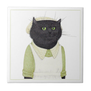 De Cerâmica KITCHEN MAID CAT 4,25" Azulejo cerâmico quadrado
