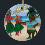 De Cerâmica Krampus no ornamento das férias<br><div class="desc">Mesmo Krampus precisa umas férias ocasionalmente.</div>