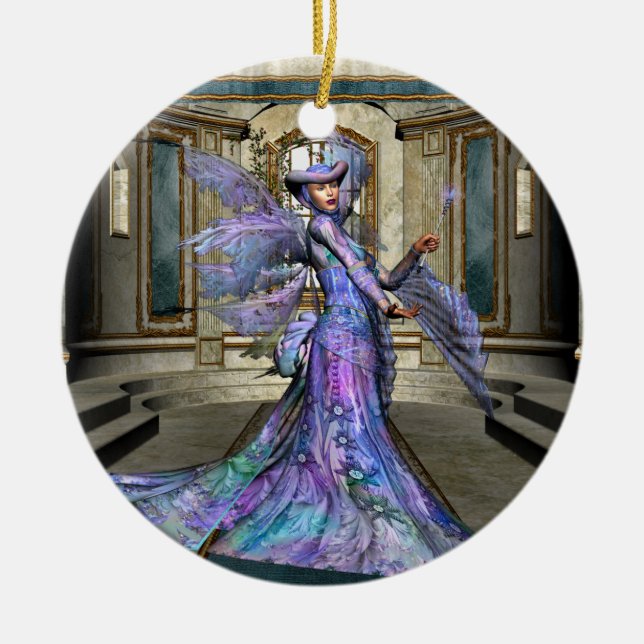 De Cerâmica KRW o ornamento da fantasia da madrinha (Frente)