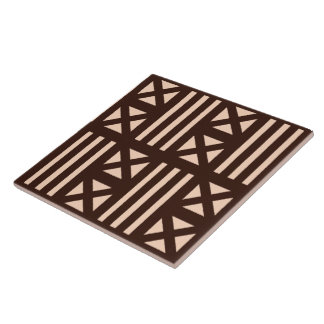 De Cerâmica Lama castanha escuraVestuário inspirado no Azulejo
