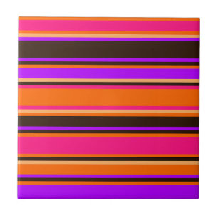 De Cerâmica Laranja Negrito, Magenta, e Azulejo com distribuiç
