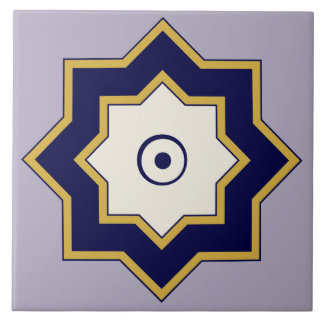 De Cerâmica Lavanda, Ecru, e azulejo do Oriente Médio dos
