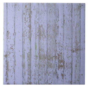 De Cerâmica Lavanda Faux Wood Texture Large Square Azulejo
