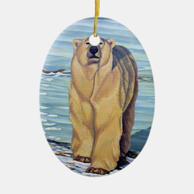 De Cerâmica Lembrança & presentes do urso do ornamento da arte (Frente)