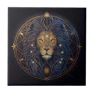 De Cerâmica Leo Lion Azulejo