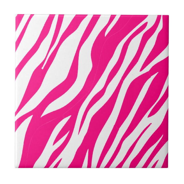 De Cerâmica Leopardo-rosa Azulejo cerâmico (Frente)