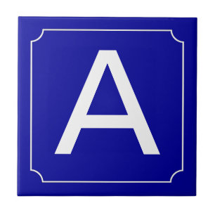 De Cerâmica Letra francesa Azulejo
