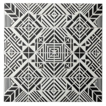 Linha Infinita, Azulejo Cerâmico Geométrico Sem Co