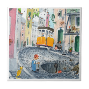 De Cerâmica Lisboa sob o azulejo 06 da construção