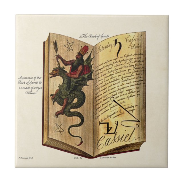 De Cerâmica Livro do azulejo dos espírito (Frente)