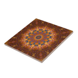 De Cerâmica Louco pavimente o azulejo da mandala do pátio