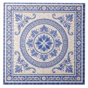 De Cerâmica Madalena Floral Grega – Azulejo Cerâmico Decorativ