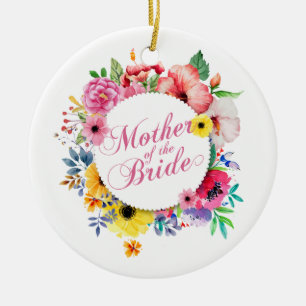 De Cerâmica Mãe do Casamento da Noiva   Ornamento