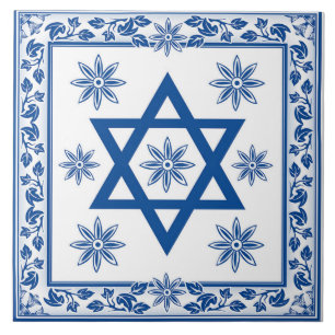 De Cerâmica Magen David - Azulejo Cerâmico David Star - Azule