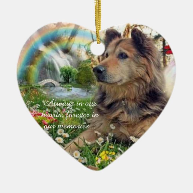 De Cerâmica Memória Do Ornamento Pet (Frente)