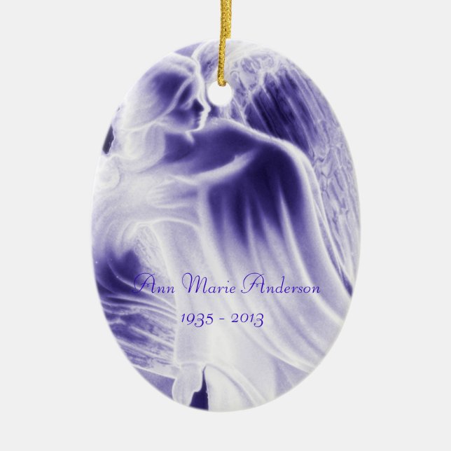 De Cerâmica Memorial do Anjo Roxo - Ornamento (Frente)