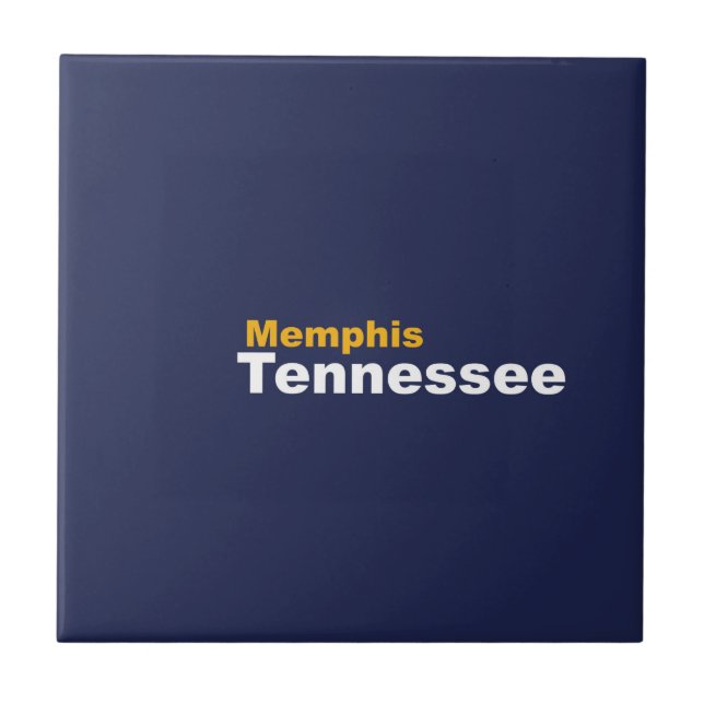 De Cerâmica Memphis, Azulejo cerâmico do Tennessee (Frente)