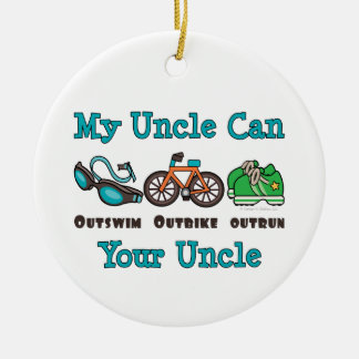 De Cerâmica Meu ornamento do tio Outswim Outbike Outrun