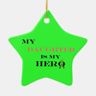 De Cerâmica Minha filha é meu ornamento do herói