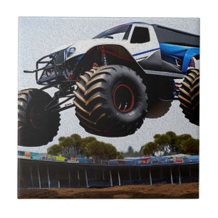 De Cerâmica Monster Truck Launch, Azulejo cerâmico