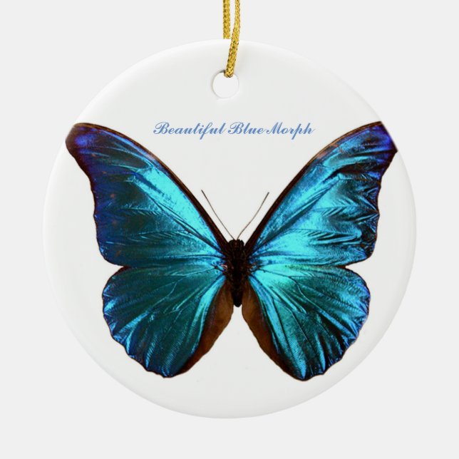 De Cerâmica Morph o ornamento da borboleta (Frente)