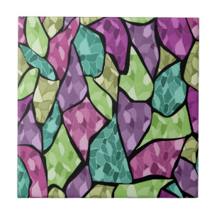 De Cerâmica Mosaico azulejo sem costura caleidoscópio abstrat