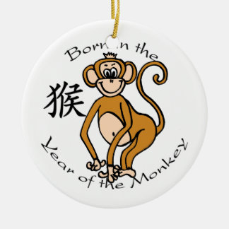 De Cerâmica Nascer no ano do ornamento do macaco
