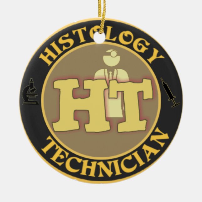 DE CERÂMICA NATAL DO ORNAMENTO DO TÉCNICO DA HISTOLOGIA DO GH (Frente)