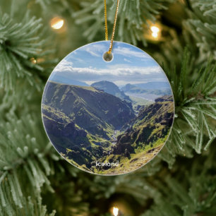 De Cerâmica Natureza da Islândia - ornamento cerâmico