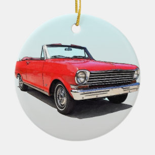 De Cerâmica Nova Ornamento Chevy 1963