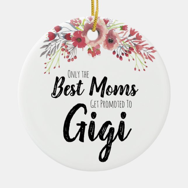 De Cerâmica Novo ornamento Gigi (Frente)